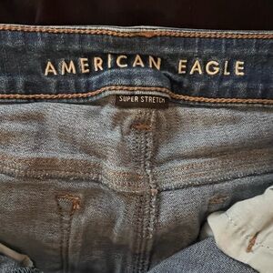 American Eagle Outfitters Dark Blue Denim Jeans